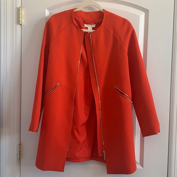 Beautiful Red Orange Spring/Formal Jacket!! - Picture 4 of 4